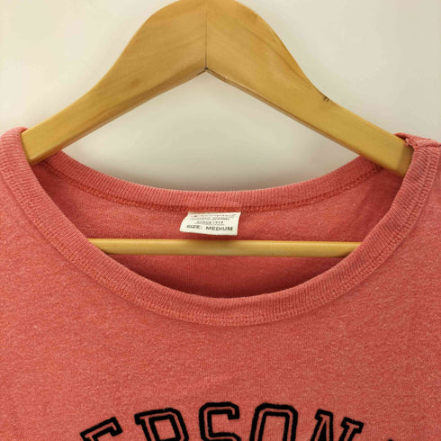 チャンピオン Champion インディアン フロッキープリント クルーネックTシャツ メンズ JPN:M