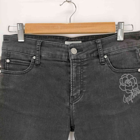 インゲボルグ INGEBORG ストレッチクロップドスキニーパンツ レディース 11号