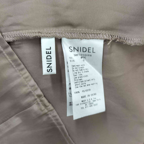 スナイデル snidel 20AW バックデザインレースオケワンピース レディース JPN:0