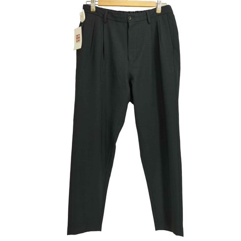 グリーンレーベルリラクシング GREEN LABEL RELAXING 24SS リネンライク 2プリーツ ユーティリティーパンツ 9分丈 イージーパンツ メンズ JPN:M