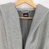 ザラ ZARA BELTED HOODED SOFT COAT フーデッド チェスターコート レディース import:M