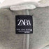 ザラ ZARA BELTED HOODED SOFT COAT フーデッド チェスターコート レディース import:M
