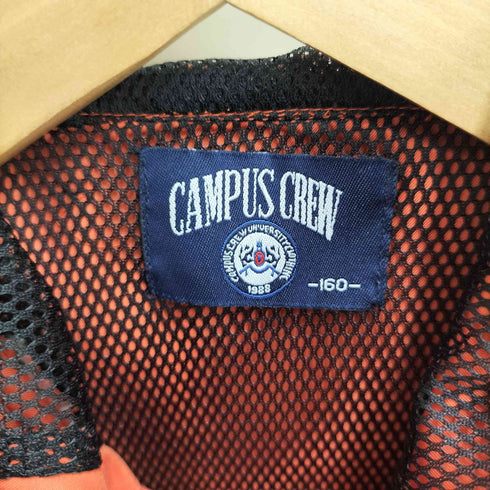 CAMPUS CREW フーデッド ナイロン ベスト メンズ 160