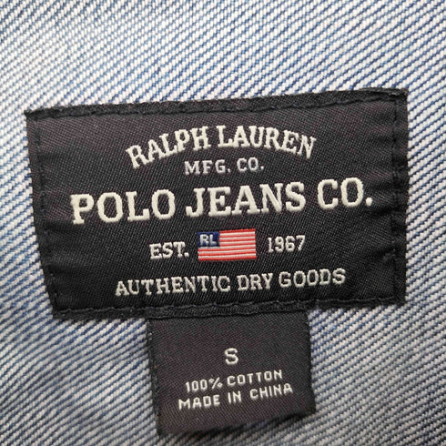 ポロジーンズカンパニーラルフローレン POLO JEANS COMPANY RALPH LAUREN 2nd デニムジャケット メンズ import:S