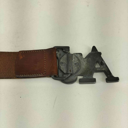 アルマーニジーンズ ARMANI JEANS ロゴバックル レザーベルト メンズ
