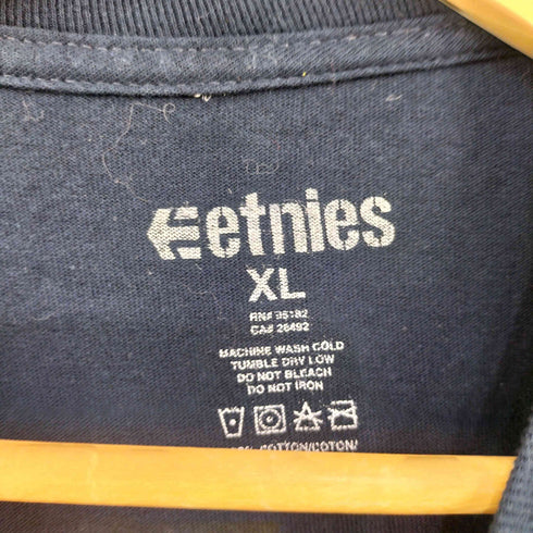 ETNIES ロゴプリントTシャツ メンズ import:XL