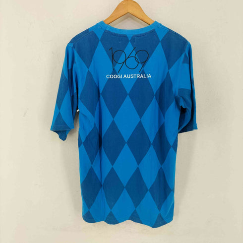クージー COOGI チェッカー クルーネックtシャツ メンズ import:L