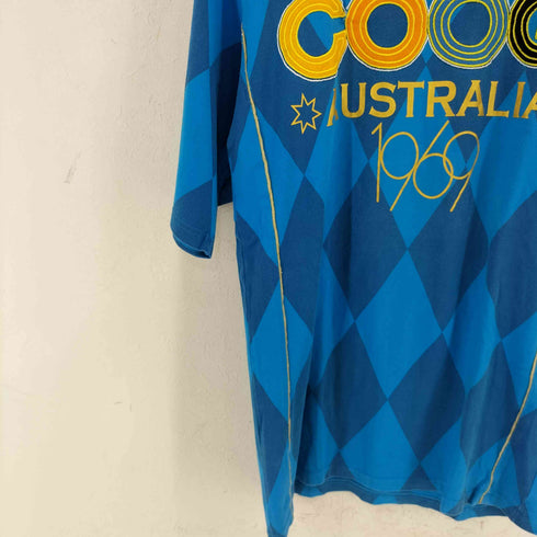 クージー COOGI チェッカー クルーネックtシャツ メンズ import:L