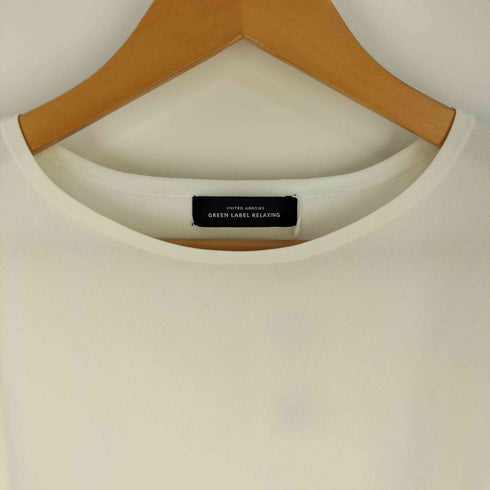 ユナイテッドアローズグリーンレーベルリラクシング UNITED ARROWS green label relaxing フォルム スリーブ プルオーバー ニット ウォッシャブル レディース FREE