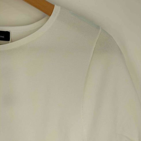 ユナイテッドアローズグリーンレーベルリラクシング UNITED ARROWS green label relaxing フォルム スリーブ プルオーバー ニット ウォッシャブル レディース FREE