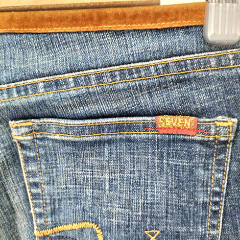 MADE IN USA ブーツカットデニムパンツ レディース 27