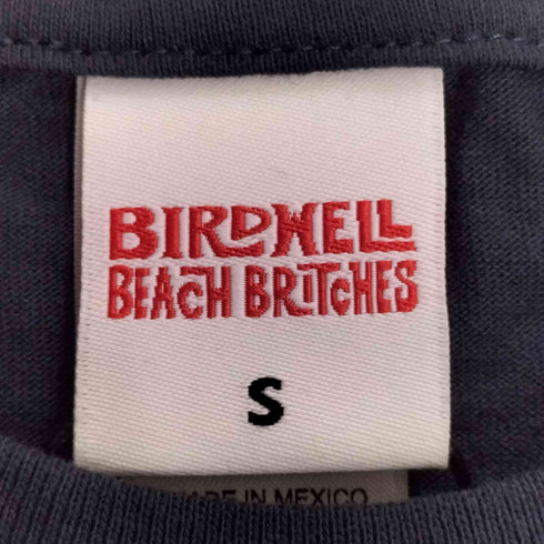BIRDWELL メキシコ製 両面プリント クルーネックTシャツ メンズ import:S