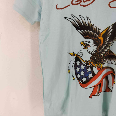 エドハーディー Ed Hardy アメリカントラディショナル vネックtシャツ メンズ import:XL