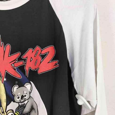 BLINK-182 バンド ラグランカットソー メンズ import:L