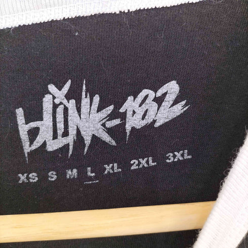 BLINK-182 バンド ラグランカットソー メンズ import:L