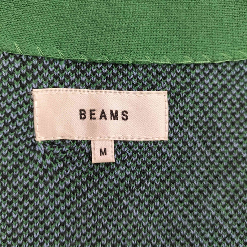 ビームス BEAMS ジグザグ ジャカード カーディガン メンズ JPN:M