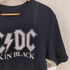 BACK IN BLACK クルーネックtシャツ メンズ
