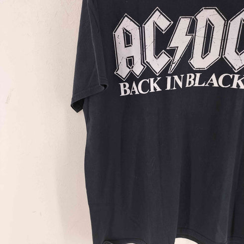 BACK IN BLACK クルーネックtシャツ メンズ