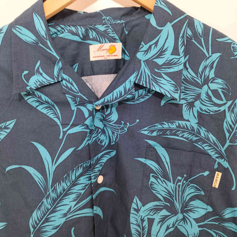 MANGO アロハシャツ メンズ LL