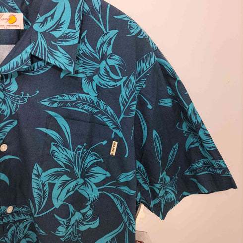 MANGO アロハシャツ メンズ LL