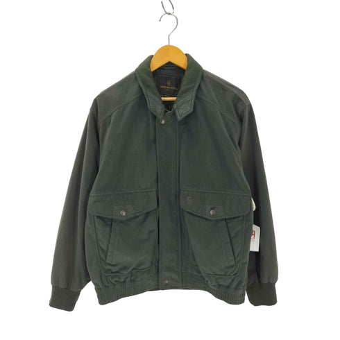 ジャンニヴァレンティノ GIANNI VALENTINO 裏地ストライプ 短丈 ブルゾンジャケット メンズ JPN:M