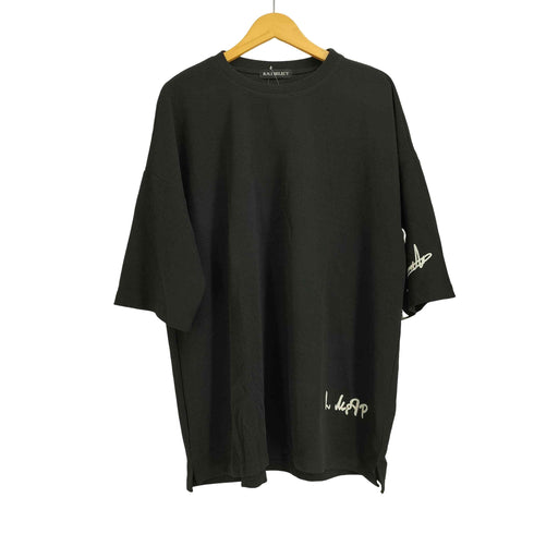 B.N.1 SELECT アルファベット ロゴプリント クルーネック カットソー メンズ 4XL