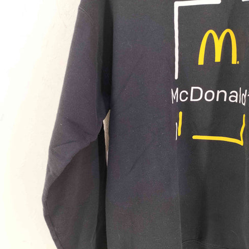 ヘインズ Hanes MCDONALDS 企業ロゴ クルーネックスウェット メンズ import:M