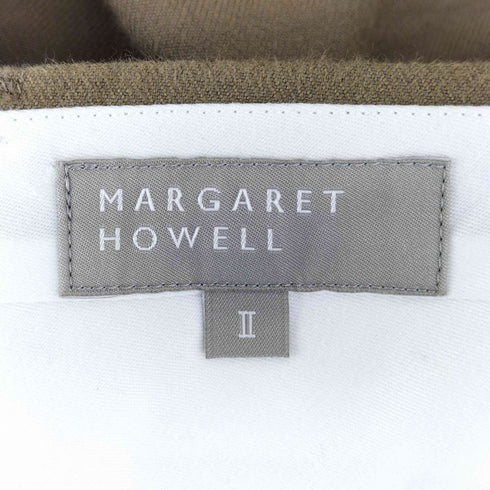 マーガレットハウエル MARGARET HOWELL コットン ウール スラックスパンツ メンズ JPN:2