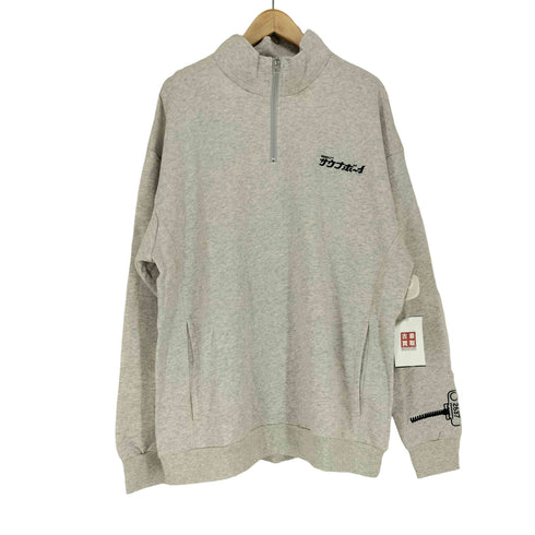 サウナボーイ サウナボーイ ハーフジップスウェット メンズ JPN:L