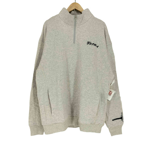 サウナボーイ サウナボーイ ハーフジップスウェット メンズ JPN:L