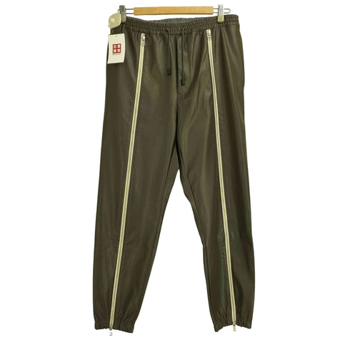 ロトル ROTOL IMITATION LEATHER TRACK PANTS メンズ JPN:2