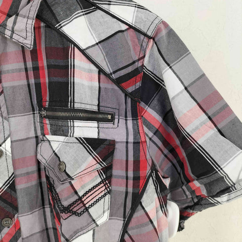 Rebel & SOUL チェック S/S シャツ メンズ import:L