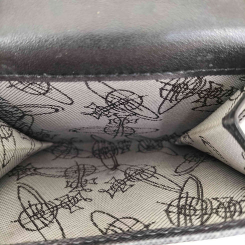 ヴィヴィアンウエストウッド Vivienne Westwood オーブロゴプレート 二つ折り財布 レディース