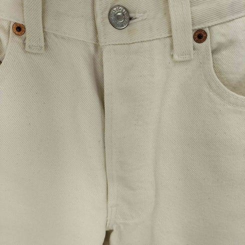 リーバイス Levis 90S USA製 501 ボタン裏552 生成り ボタンフライデニムパンツ メンズ 29×34