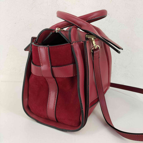 アンドシュエット &chouette ベロア切替 2WAYショルダーバッグ レディース