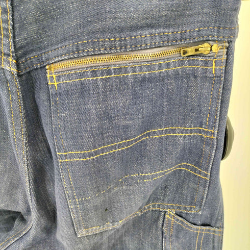 70-80s フランス ECLAIRジップ ペインター デニムパンツ メンズ FR:36-38