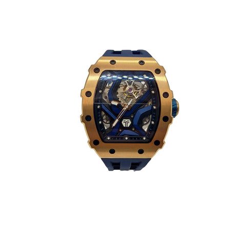 TSAR BOMBA Automatic Watch Tonneau Luxury WR50M 自動巻き メンズ