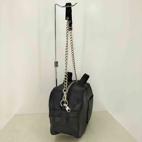 トリココムデギャルソン tricot COMME des GARCONS 2WAY チェーンショルダー ナイロン パフ ショルダーバッグ レディース