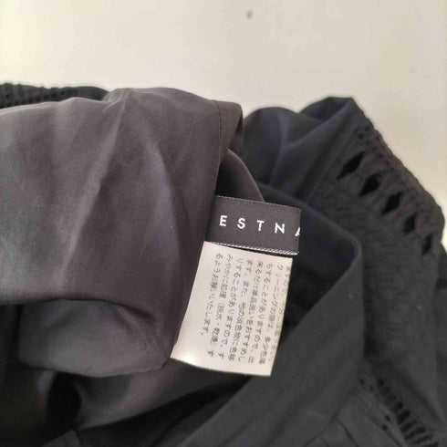 エストネーション ESTNATION 切替レースマキシスカート レディース 36