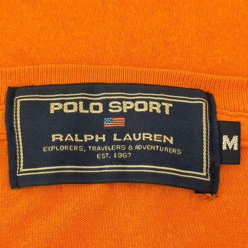 ポロスポーツラルフローレン POLO SPORT RALPH LAUREN ビッグロゴプリントクルーネックTシャツ メンズ import:M