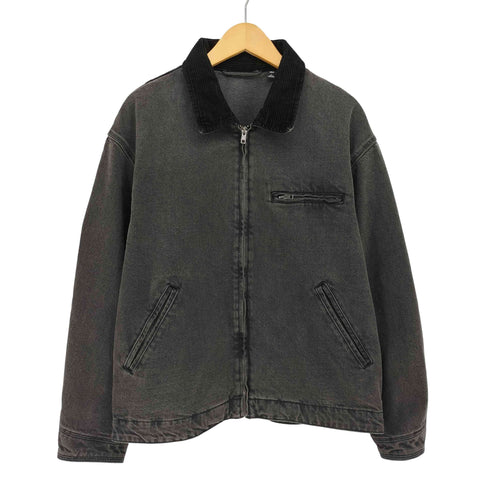 ジーユー GU 24AW ウォッシュドコットンワークジャケット メンズ JPN:L