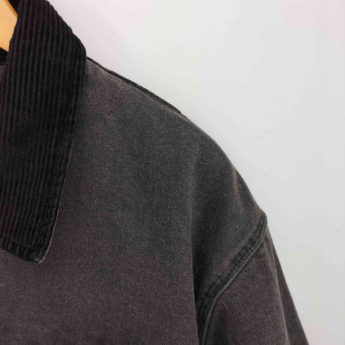 ジーユー GU 24AW ウォッシュドコットンワークジャケット メンズ JPN:L