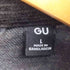 ジーユー GU 24AW ウォッシュドコットンワークジャケット メンズ JPN:L