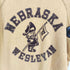アーテックス ARTEX 70s NEBRASKA WEALEYAN フロッキー三段プリント ラグランS/S スウェット メンズ JPN:M