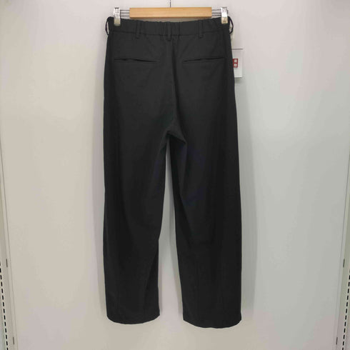 ジーユー GU バレルレッグスラックス ワイドパンツ メンズ JPN:S