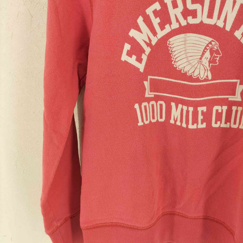 チャンピオン Champion フロントプリント クルーネックスウェット レディース MEDIUM
