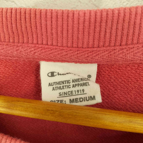 チャンピオン Champion フロントプリント クルーネックスウェット レディース MEDIUM