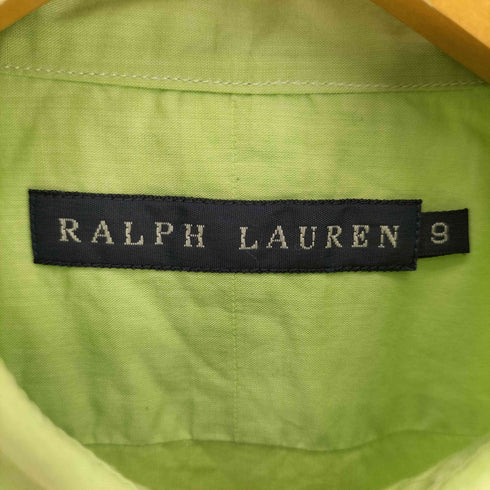 ラルフローレン RALPH LAUREN レギュラーカラー ポニー刺繍 L/S シャツ レディース 9
