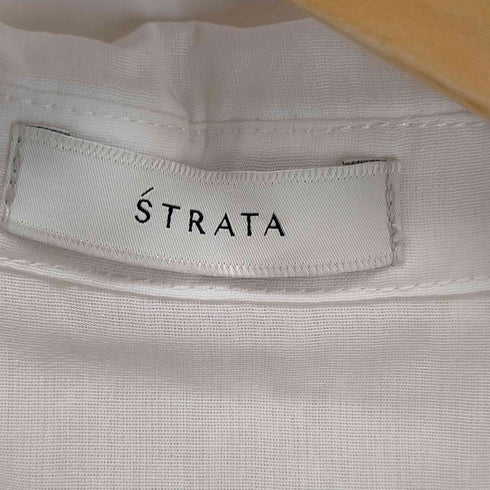 エストラータ STRATA ミックスレースシャツワンピース レディース SHORT