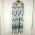 Long printed dress レディース import:XS